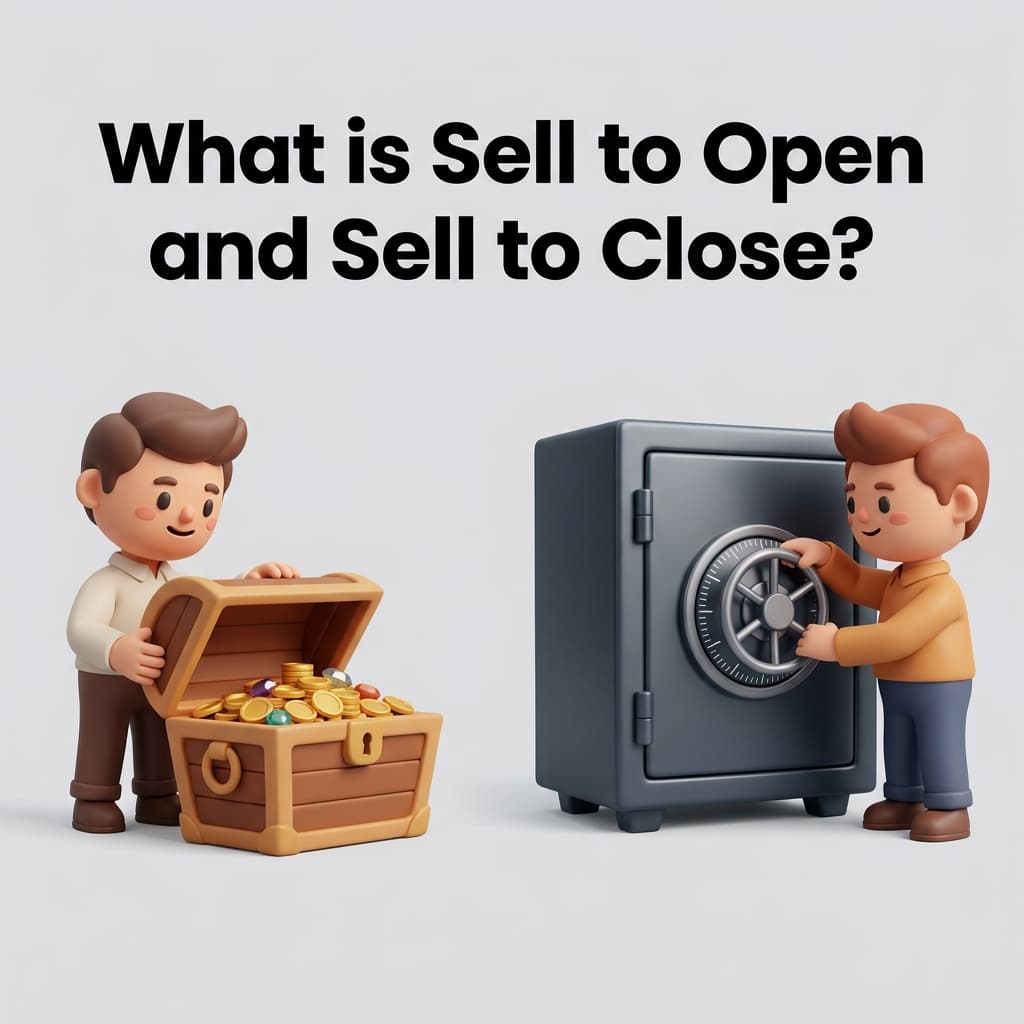 What is Sell to Open vs. Sell to Close?